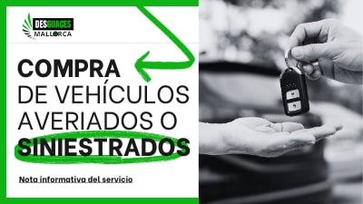 Nota informativa tasación de coches